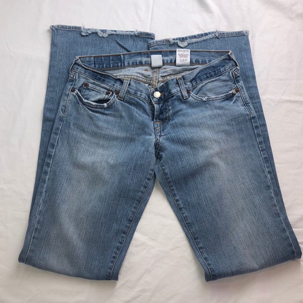 Lucky Brand Lil Maggie, button fly jeans